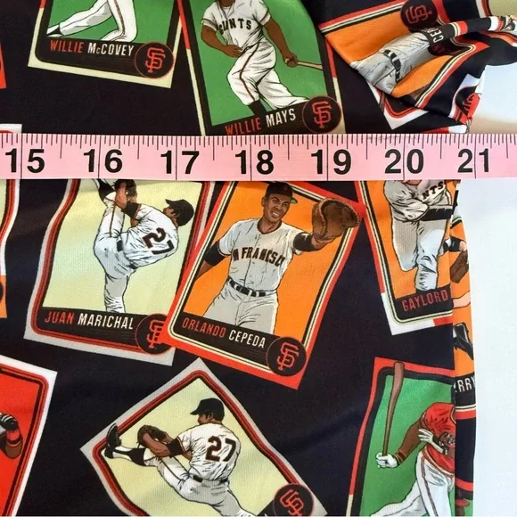 San Francisco Giants 2023 Hawaiian Legends Shirt Mays Bonds McCovey Baseball - Picture 4 of 8